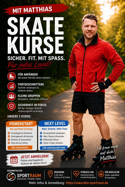 Skate-Kurse mit Matthias