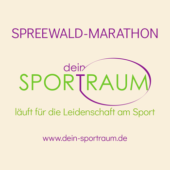 dein SPORTraum läuft für die Leidenschaft am Sport beim Spreewald-Marathon 2024